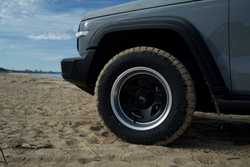 Диск колёсный литой BLACK MUD M550 R17 8,5 ET0 Matte Black W Machined Lip