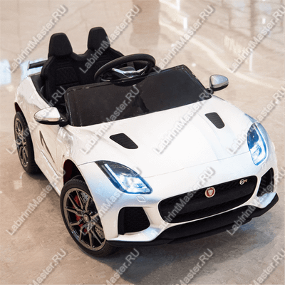Детский электромобиль "Jaguar" белый