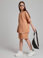 Костюм для девочки Азарт-1 Виотекс КОРИЧНЕВЫЙ