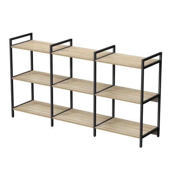 10ССТ.3.600 Стеллаж средний тройной 3 полки (1760*400*952)