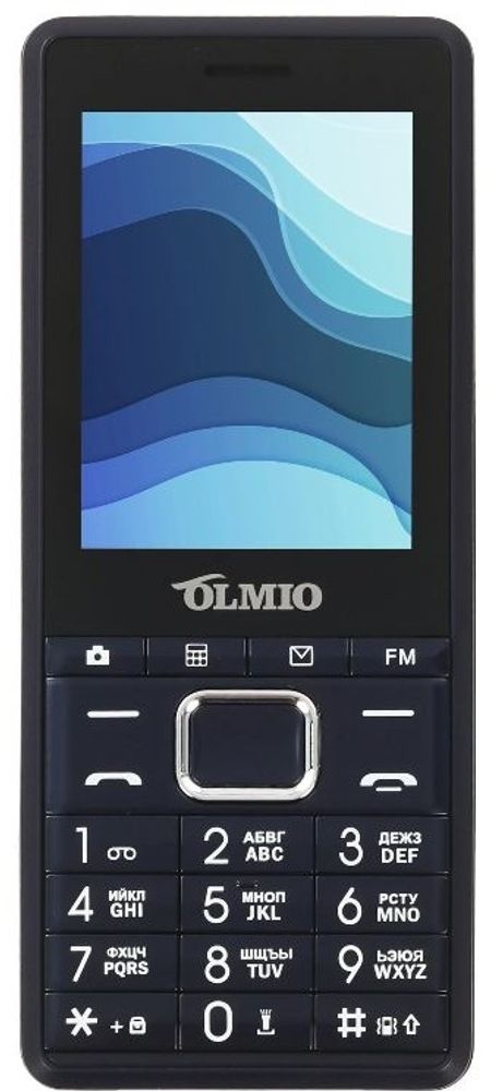 Мобильный телефон OLMIO A25 черно-синий