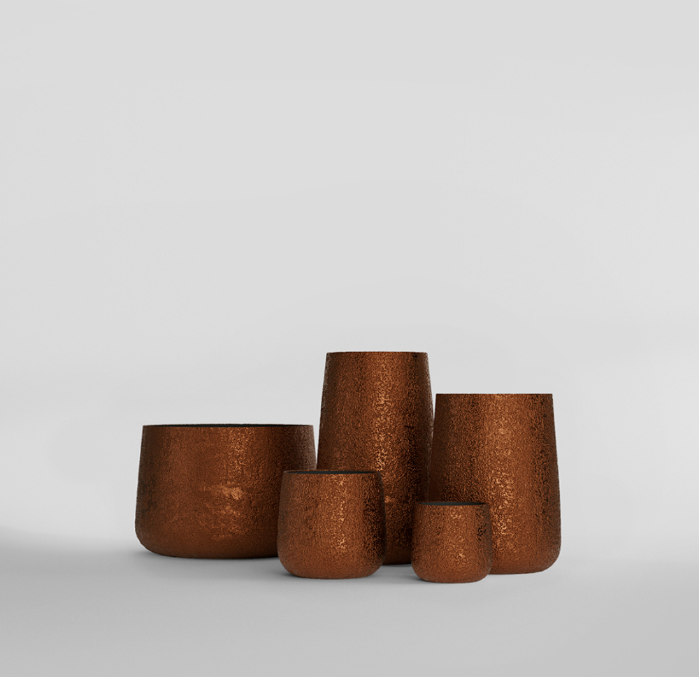 Кашпо, коллекция Surface, форма CONE