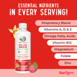 MaryRuth's, органические мультивитамины для мужчин, липосомальные, со вкусом ванили и персика, 450 мл (15,22 жидк. унции)