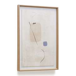 Sormi Картина абстрактная бежевая 50 х 70 см