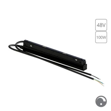 Блок питания встраиваемый в трек 48V 100W для магнитной трековой системы ARTE LAMP LINEA