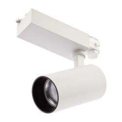 Трековый светильник трехфазный ЭРА SТR-30-36-40K-W30 узкий луч 4000K белый | Трехфазные трековые светильники