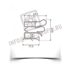Уплотнитель для холодильника Vestfrost KF 350 м.к 805*575 мм(012)