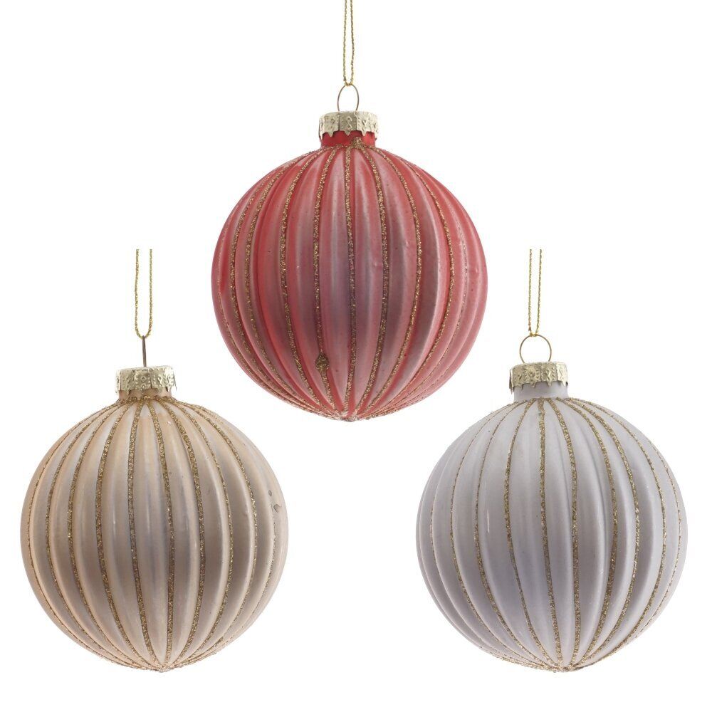 GAEM Украшение новогоднее "Шар", D8 см, L8 W8 H10 см, 3в.