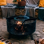 Костровая чаша с казаном