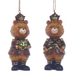 GAEM Фигурка декоративная подвесная "Медвежонок", L3,5 W3,5 H10,5 см, 2в.