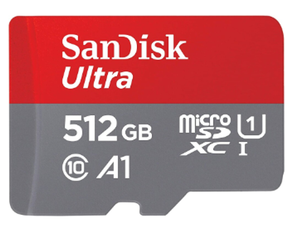 Карта памяти MicroSDXC 512GB SanDisk SDSQUAC-512G-GN6MN