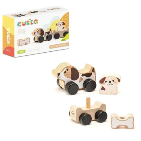 Деревянная игрушка Умные щенки
