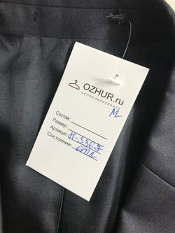 Пиджак Lanificio Mario Fratelli для офиса, визуально на 50 размер