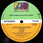 AC/DC / Dirty Deeds Done Dirt Cheap (LP)