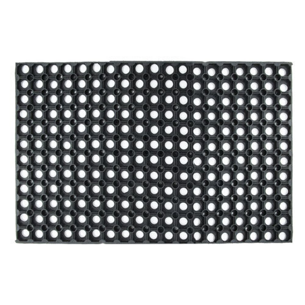 Коврик входной резиновый грязесборный ячеистый, 100х150 см, толщина 16 мм, LAIMA EXPERT, 607814