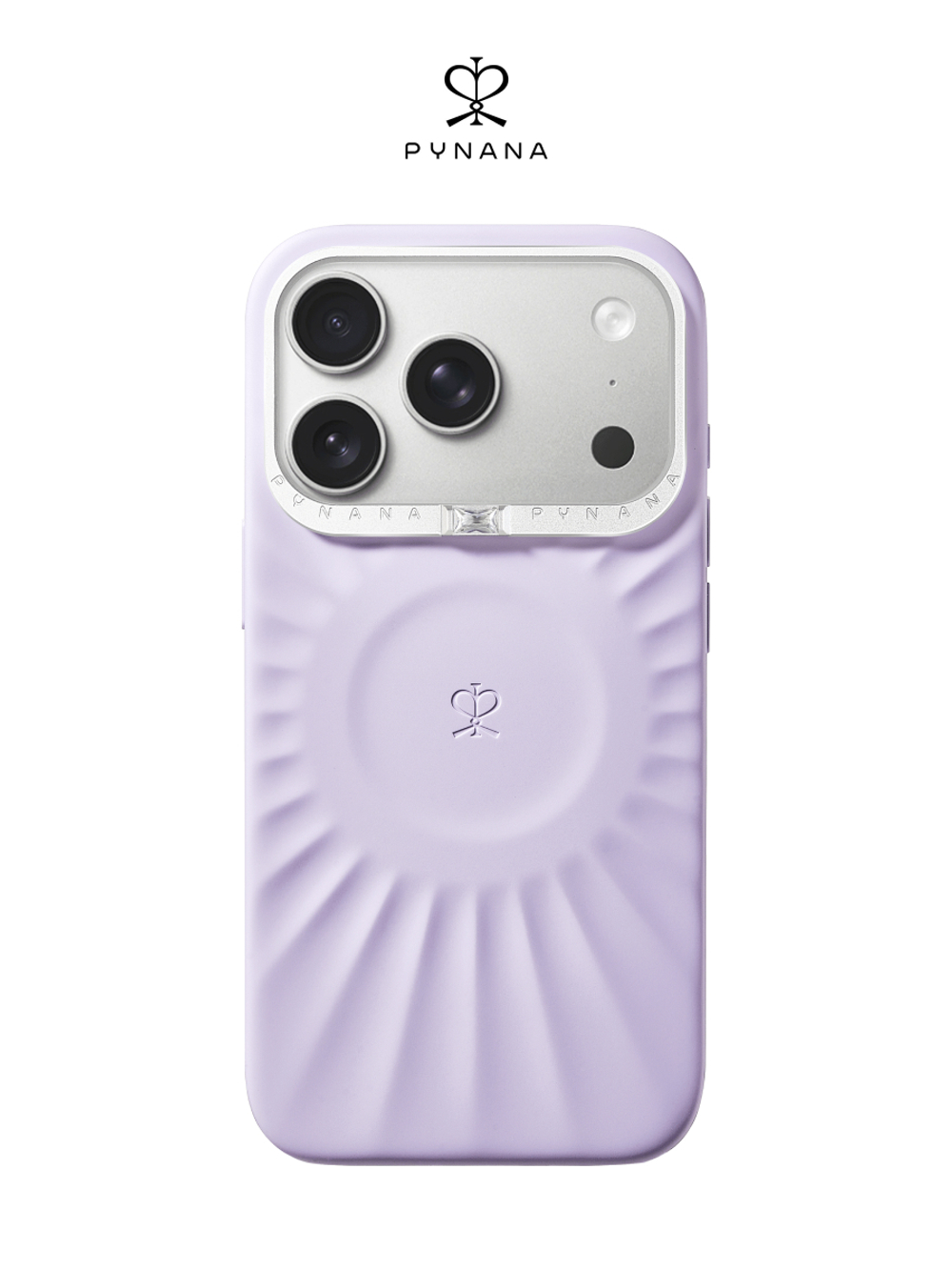 Чехол для iPhone 17 Pro корунд нежно-фиолетовый