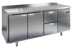 Стол морозильный HICOLD GN 112/BT с бортом