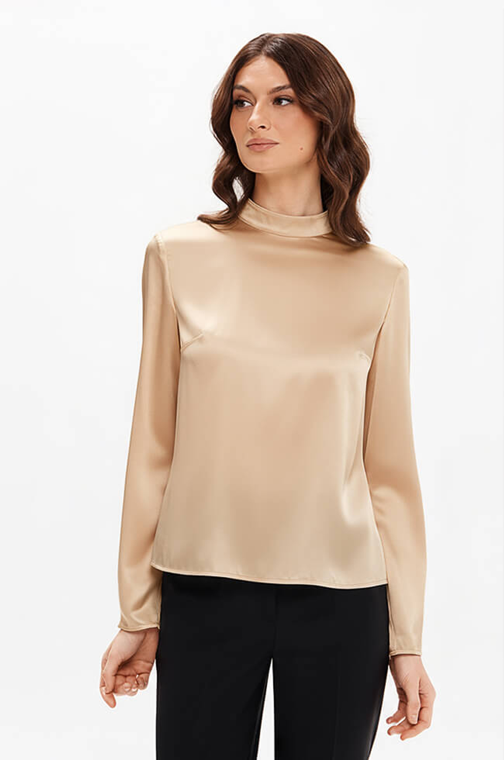 23357 Блузка женская (бежевый)