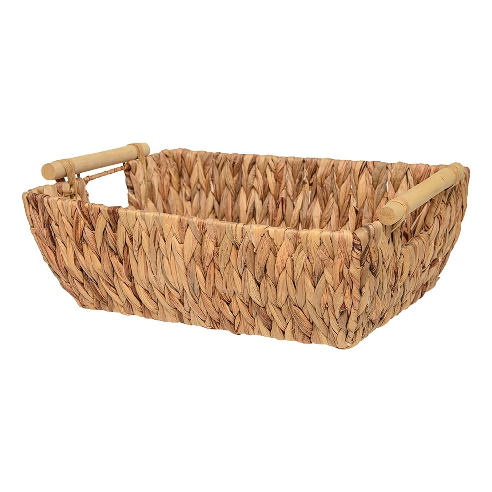 Корзина с ручками "Золотистый колос", Д390 Ш290 В130, песочный Shan-09
