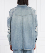 Джинсовая рубашка DONDUP - made in Italy - голубой(DJ621 DF0263D HO4)