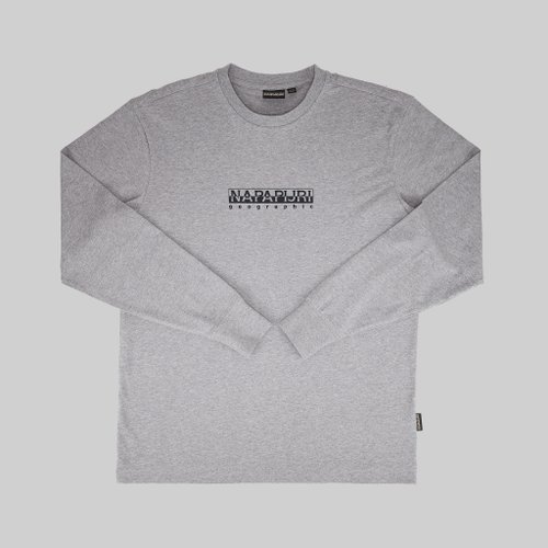 Лонгслив мужской Napapijri S-Box Long Sleeve T-Shirt артикул:NA4GK7160 - купить в магазине Дайс