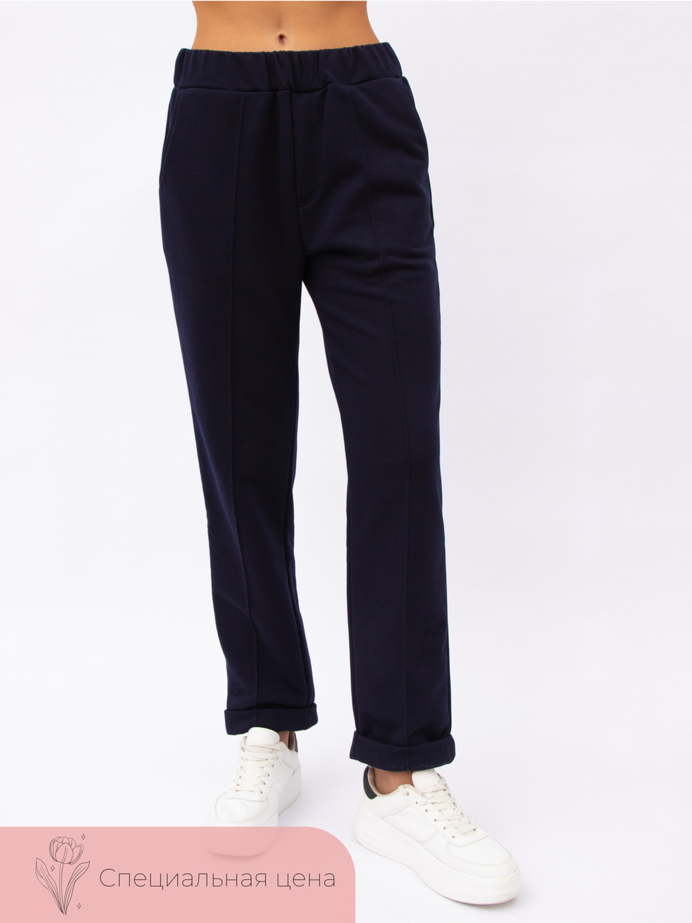 Джоггеры женские Anyday Jogging Pants 01, темно-синий