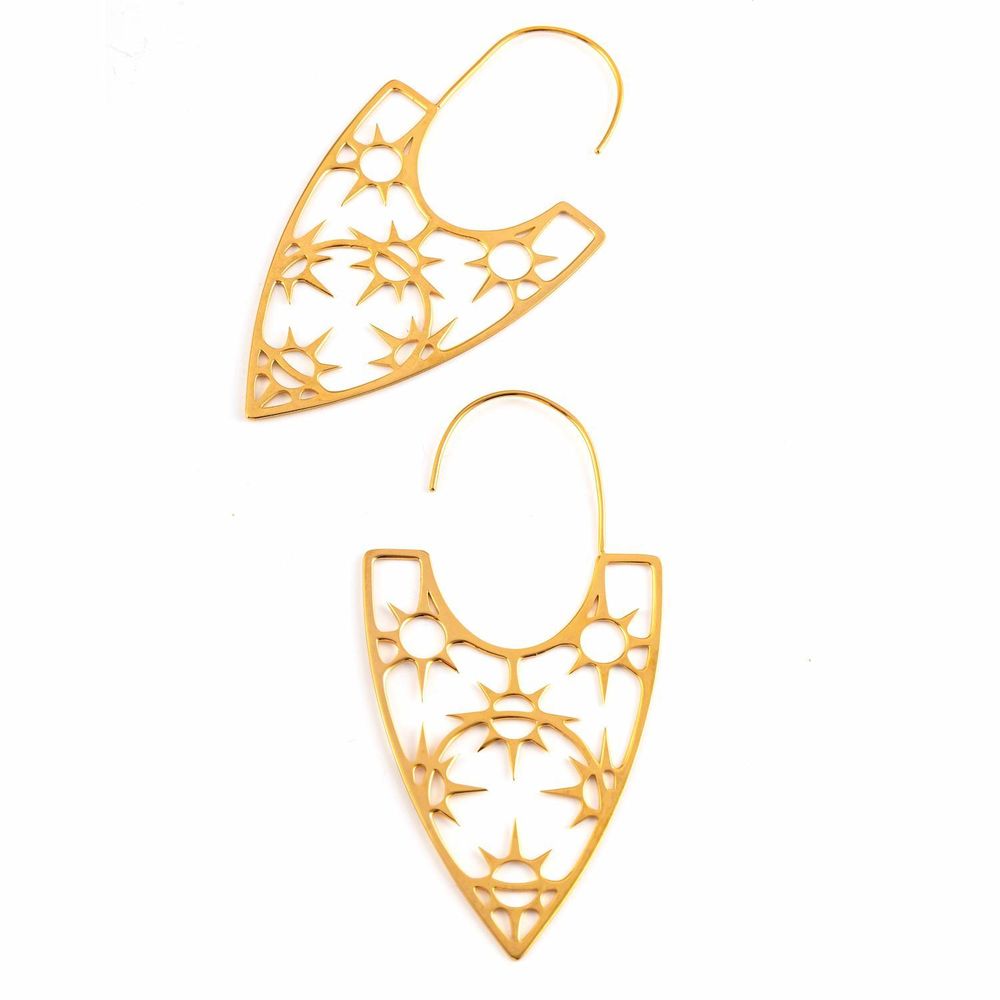 Серьги &quot;Ясно солнышко&quot;