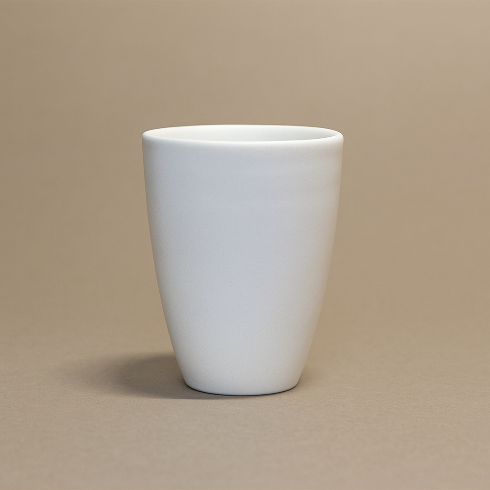 Тигель фарфоровый №3, высокий, 18 мл (D35×H43 мм)