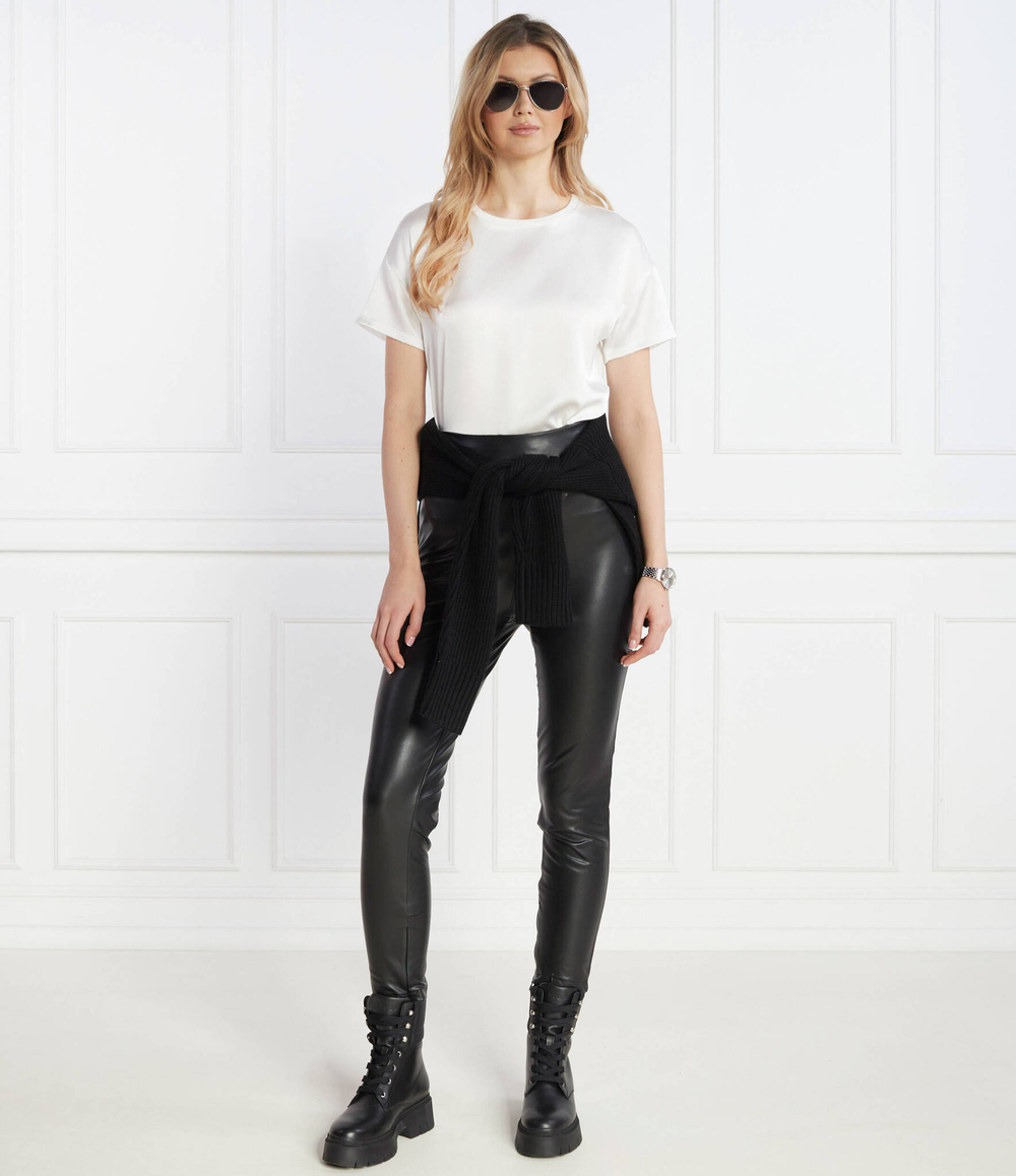 Футболка Smart Crew HUGO - экрю(50478228)