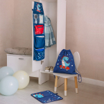 Фартук для творчества на завязках. Динозавр