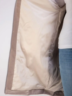 Кожаный плащ длинный с капюшоном пальто