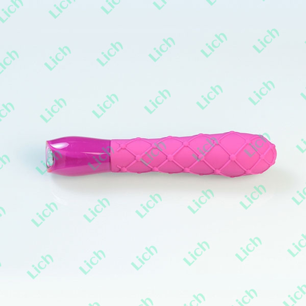 Шикарный розовый вибромассажер Ceres Lace