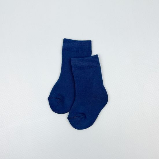 Носочки махровые, Темно-синие