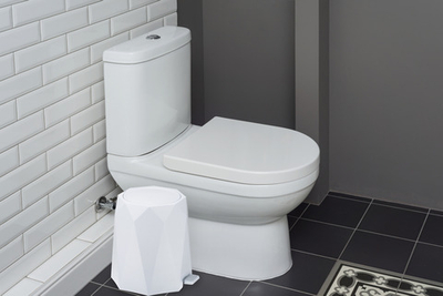 Контейнер для мусора педальный ПРИЗМА 4,5л М2482