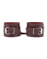 Бордовые наручники Maroon Handcuffs (Цвет: бордовый)