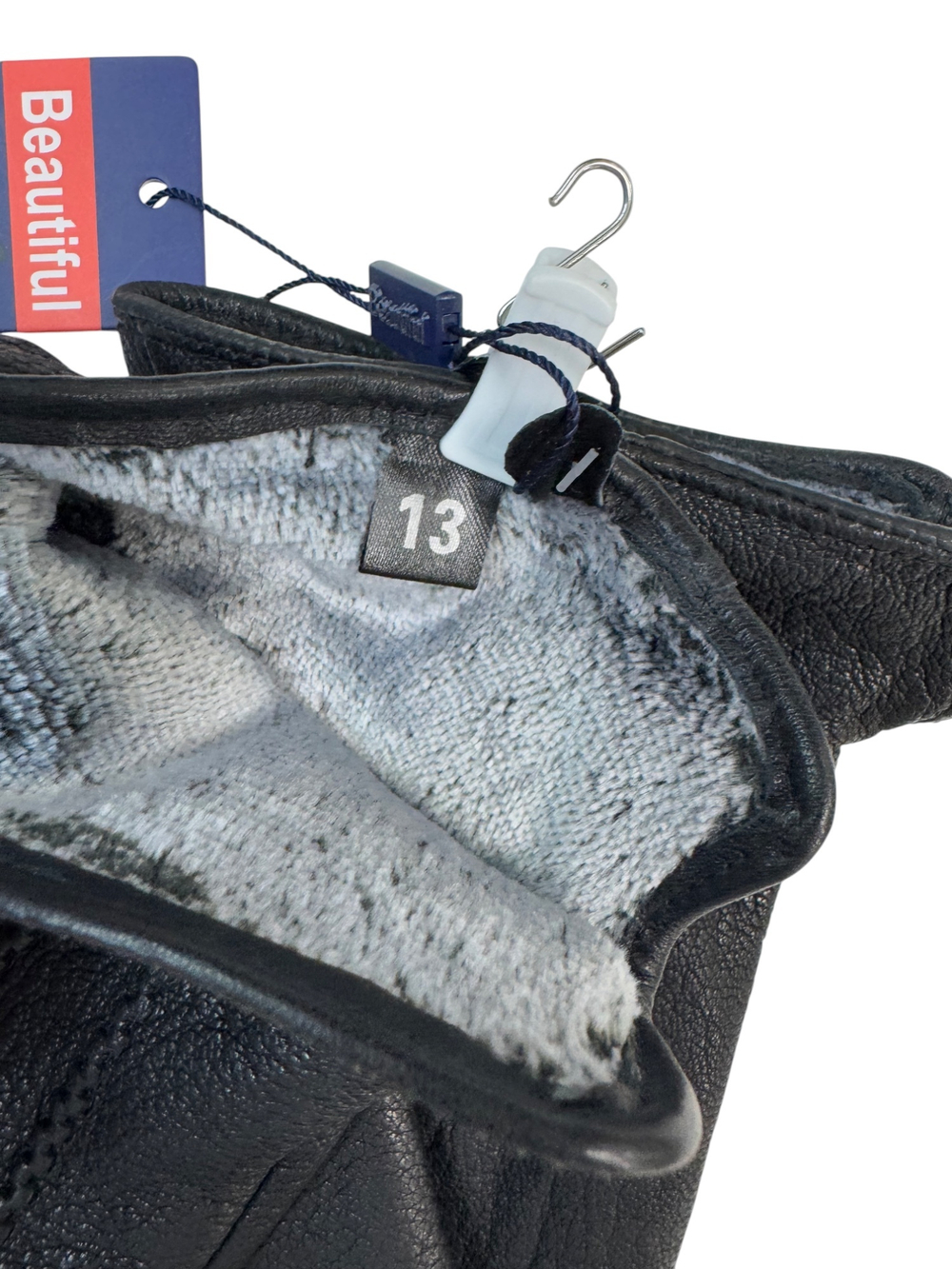 Перчатки. Мужские. Материал верха: Кожа оленя. Подклад: плюш-флис. 5 шт в упаковке.