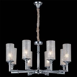 Подвесная люстра ILLUMICO  IL8683-8P-10 CR