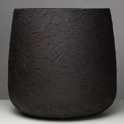 Кашпо CONUS BLACK MAX D48 H60