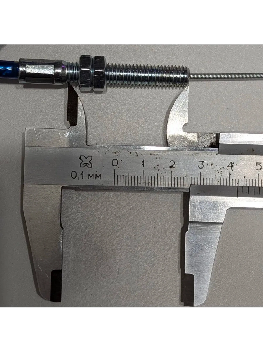 Трос сцепления 960мм(YX140-190cc) синий