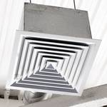 Пластиковая потолочная решётка диффузорного типа 600x600