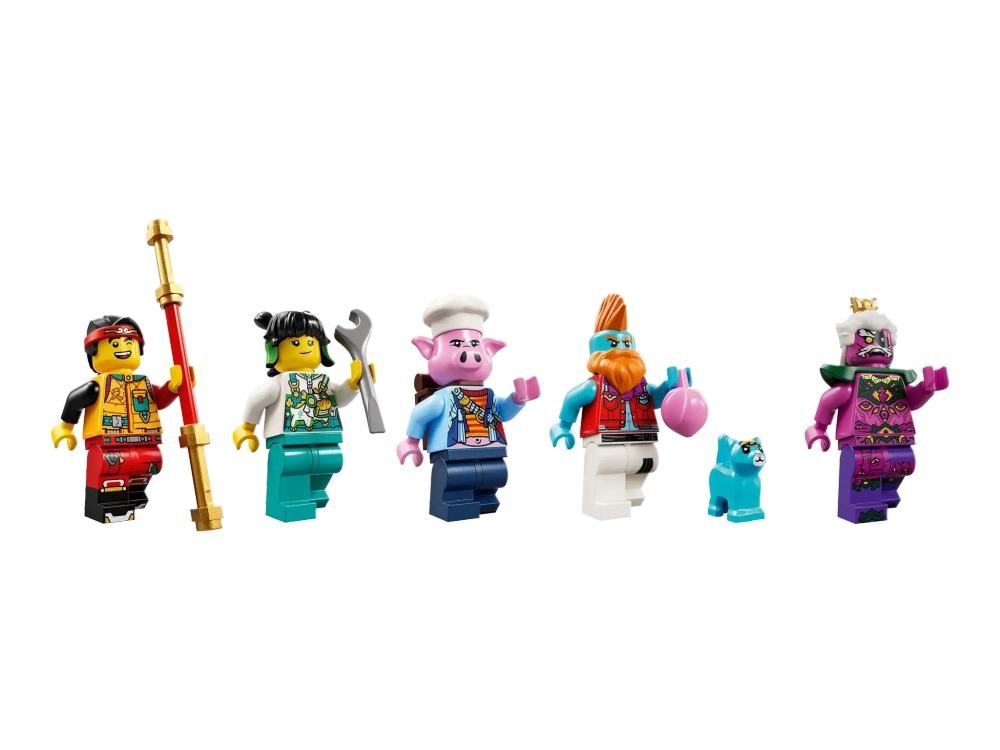 Конструктор LEGO Monkie Kid 80055 Мощный грузовик команды Monkie Kid