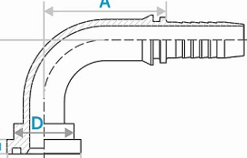 Фитинг DN 16 JIS (SF Komatsu) 5/8