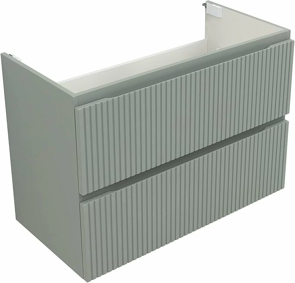 Тумба с раковиной Aquanet Джейн (Flat) 335435/284029 90 мисти грин
