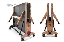 Стол теннисный X-dream Start Line (Дуб натуральный(natur-wood), ЛДСП Графит)