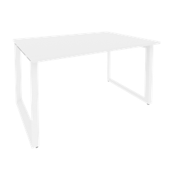 Onix Стол переговорный O.MO-PRG-1.3 Белый Бриллиант/Металл Белый 1380*980*750