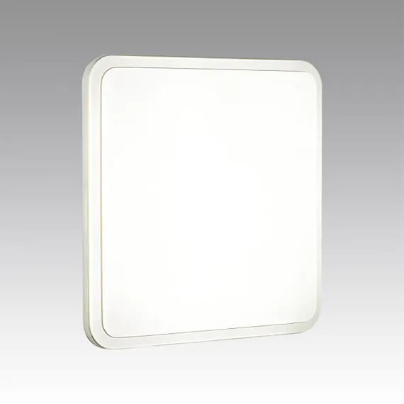 7613/CL PALE SN 217 Светильник пластик/белый/серебристый/золотой LED 30Вт 4000К 350х350 IP43 SEVA