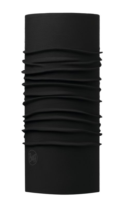 Многофункциональная бандана-труба Buff Solid Black Фото 1