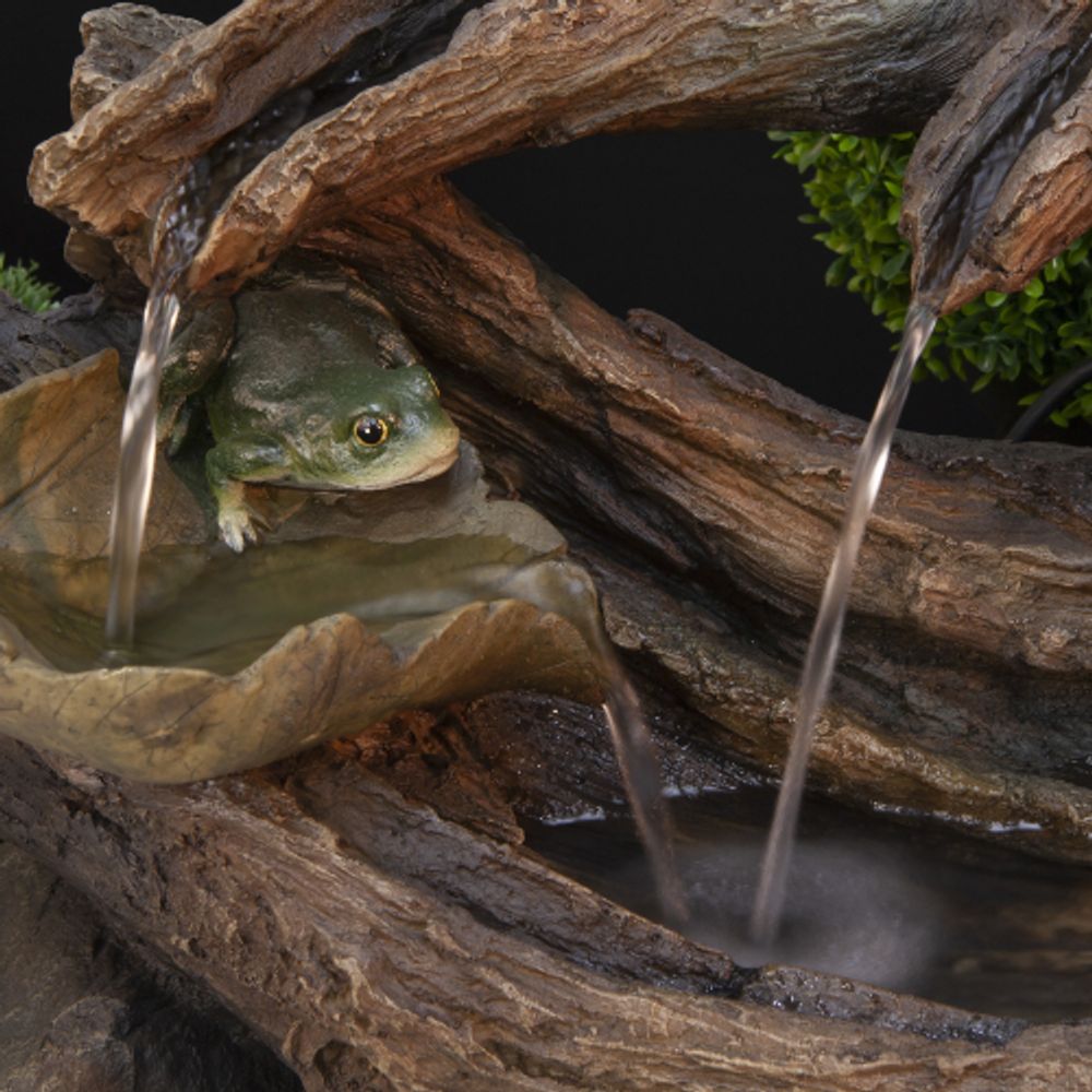 GA-03446 GREEN APPLE Уличный фонтан Лягушки высота 39см | GREEN APPLE