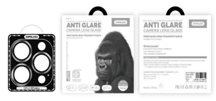 SupGlass Camera lens glass Anti Glare XC-31 16 Pro/16 Pro Max Black