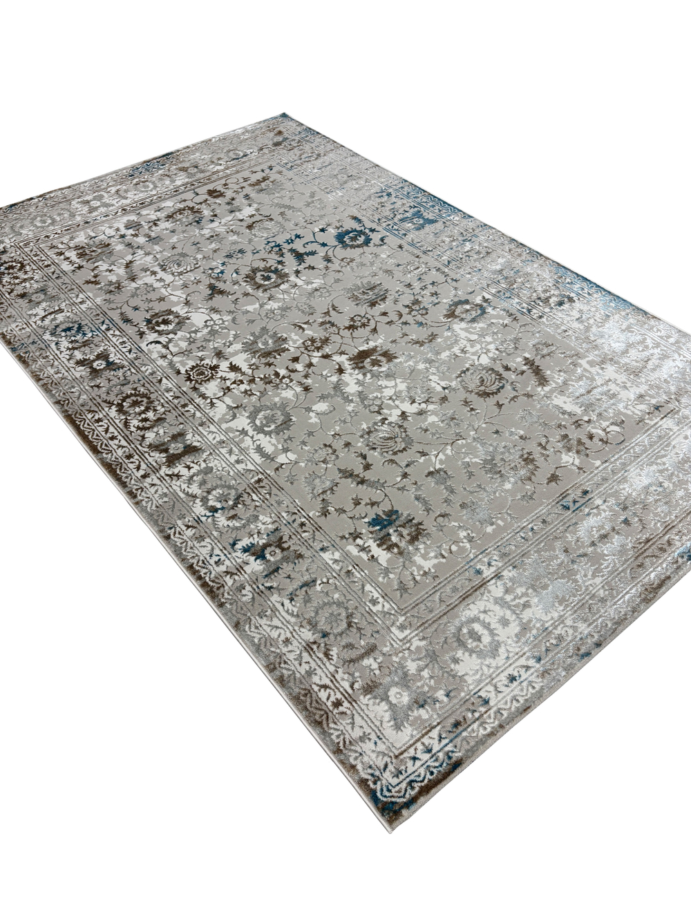 Ковер Eliza 37905B Blue FLS/Beige COK Прямоугольник